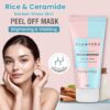 Glamveda Rice and Ceramide Peel off Mask for Flawless Skin - Image 4