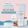 Glamveda Rice and Ceramide Peel off Mask for Flawless Skin - Image 6