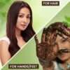Godrej Nupur 100% Pure Henna Powder for Hair Colour (Mehandi) for Hair, Hands and Feet (500g) - Image 5