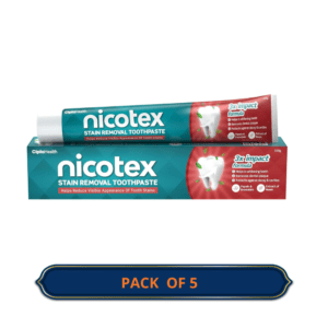 Cipla Nicotex Stain Removal Toothpaste Sls Free 100G