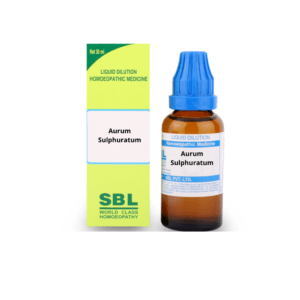 SBL Aurum Sulphuratum Dilution