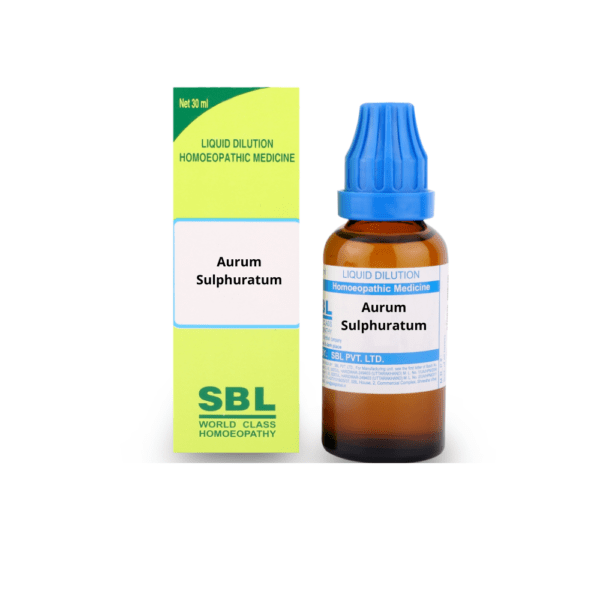 SBL Aurum Sulphuratum Dilution